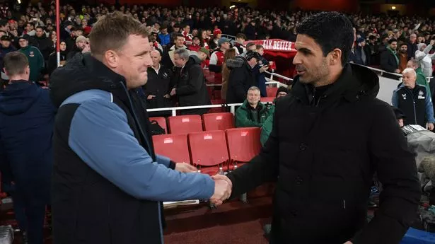 Howe also hailed Mikel Arteta ahead of Newcastle's clash with Arsenal on Sunday