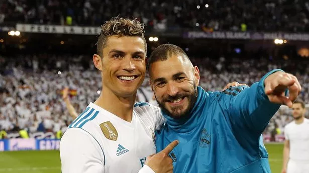 There's no place in Karim Benzema's dream XI for Cristiano Ronaldo