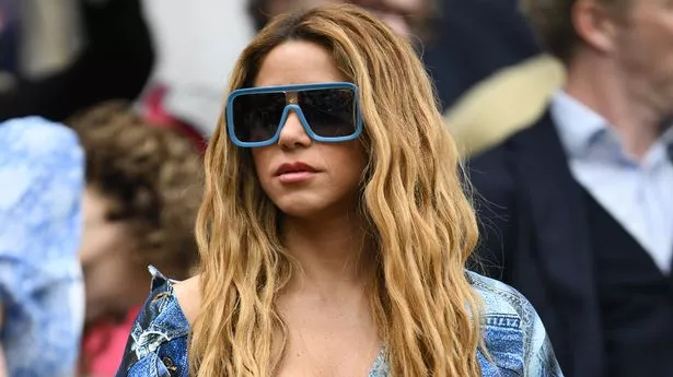 Shakira attends day twelve of the Wimbledon Tennis Championships