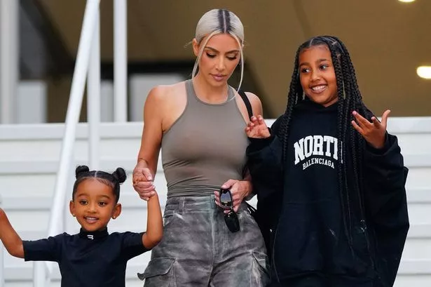 Kim Kardashian, North West, Chicago West