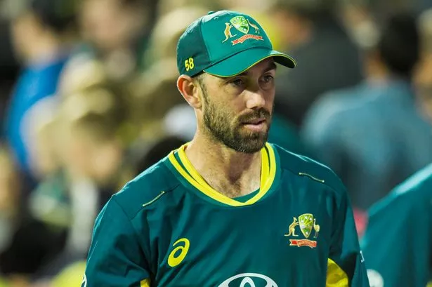 HOBART, AUSTRALIA - FEBRUARY 09: Glenn Maxwell of Australia looks on after game one of the Men's T20 International series between Australia and West Indies at Blundstone Arena on February 09, 2024 in Hobart, Australia. (Photo by Simon Sturzaker/Getty Images)