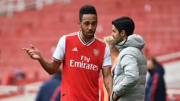 Pierre-Emerick Aubameyang left Arsenal after falling out with Mikel Arteta