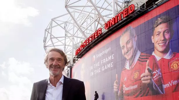 Sir Jim Ratcliffe is pressing ahead plans for a new stadium for Man Utd