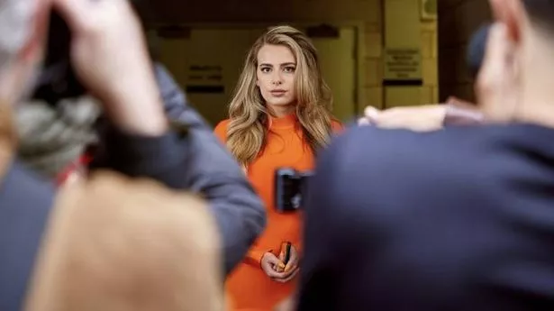 Chloe Ayling, played by Nadia Parkes in the new BBC drama, was accused of faking her 2017 kidnapping ordeal for publicity