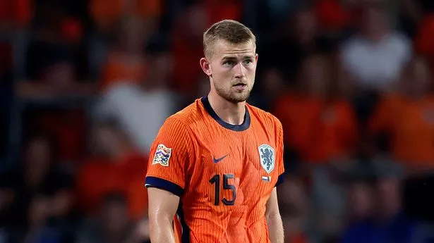 Netherlands defender Matthijs de Ligt during the match with Bosnia and Herzegovina