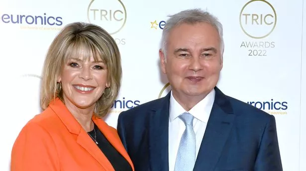 Ruth Langsford and Eamonn Holmes at the TRIC Awards 2022.