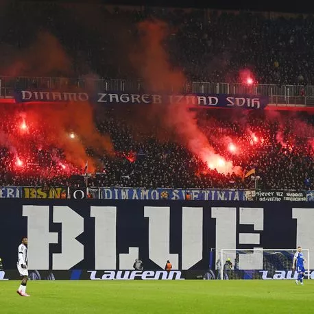 Dinamo Zagreb fans create a heated atmosphere at home.