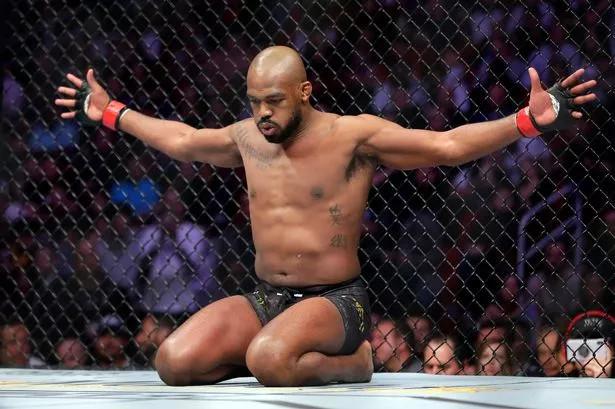 Jon Jones defends his heavyweight title