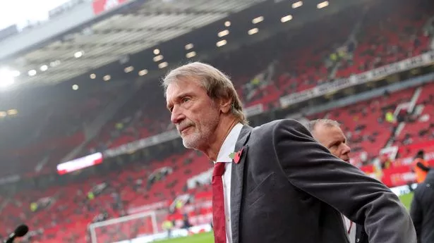 Sir Jim Ratcliffe at Old Trafford