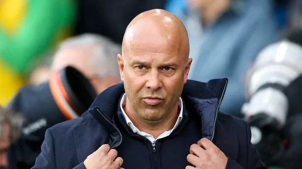 SOUTHAMPTON, ENGLAND - NOVEMBER 24: Head Coach Arne Slot of Liverpool during the Premier League match between Southampton FC and Liverpool FC at St Mary's Stadium on November 24, 2024 in Southampton, England. (Photo by Robin Jones/Getty Images)