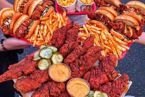 A large order from Dave's Hot Chicken