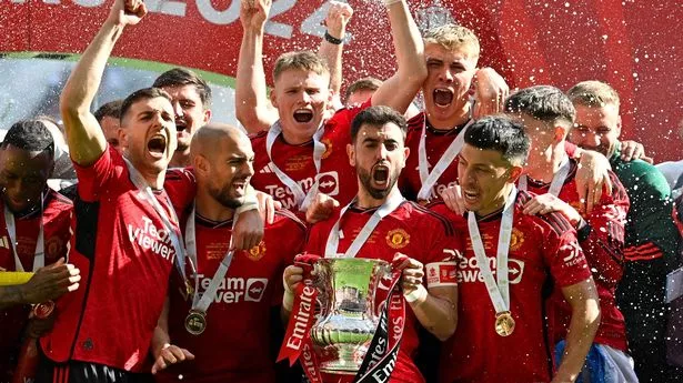 Manchester United are the FA Cup holders after beating Man City in last season's final