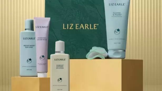 Liz Earle's Glowing Hydrating Routine gift set is worth £93, and is on sale for £38