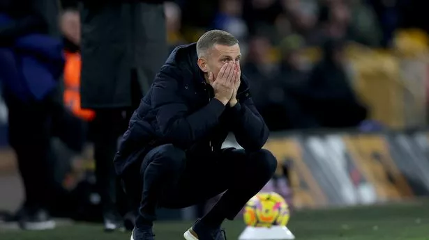 WOLVERHAMPTON, ENGLAND - DECEMBER 14: Wolverhampton Wanderers manager Gary O'Neil during the Premier League match between Wolverhampton Wanderers FC and Ipswich Town FC at Molineux on December 14, 2024 in Wolverhampton, England. (Photo by Carl Recine/Getty Images)