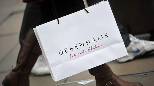 Debenhams shopper