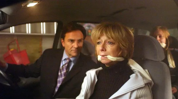 Richard Hillman (Brian Capron) and Gail Hillman (Helen Worth)