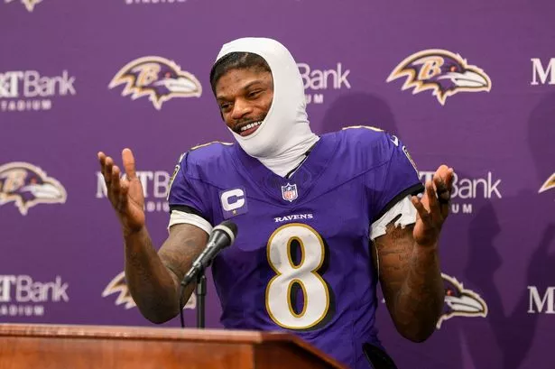 Baltimore Ravens quarterback Lamar Jackson faces Josh Allen and the Bills