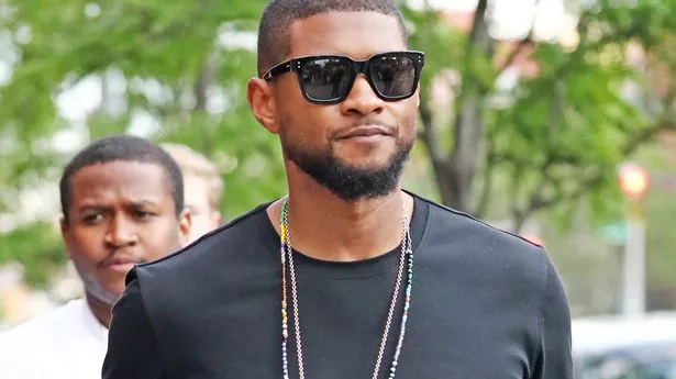 Singer and actor Usher spotted outside The Bowery Hotel in New York