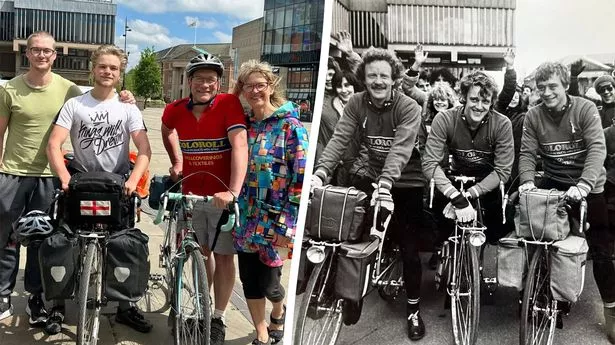 A young man is embarking on a 12,000-mile cycle from the UK to Australia,