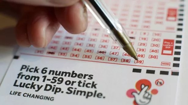 National Lottery ticket