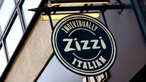 A Zizzi restaurant in Nottingham