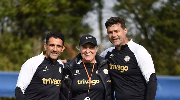 Mauricio Pochettino and Emma Hayes crossed paths while working together at Chelsea