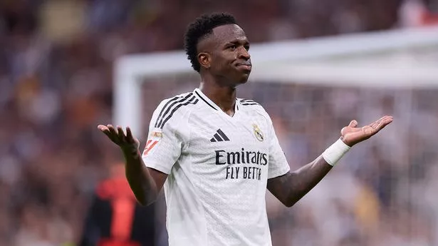 Vinicius Junior of Real Madrid CF celebrates a goal