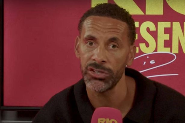 Rio Ferdinand speaking on his podcast