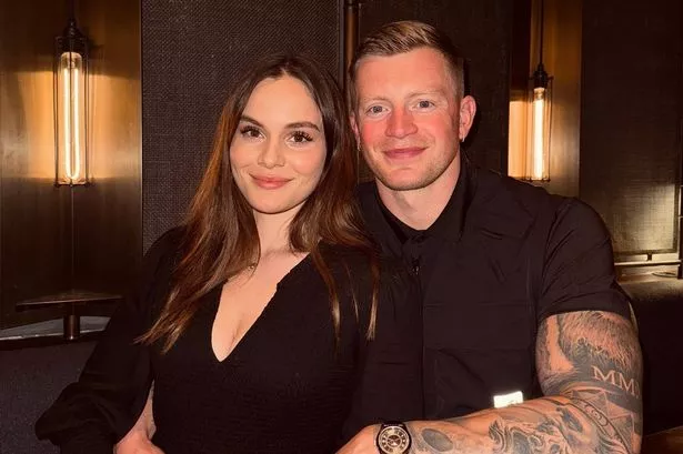 Holly Ramsay and Adam Peaty