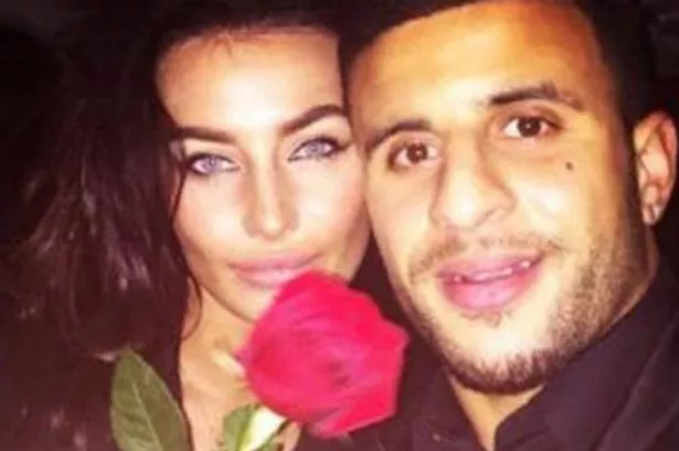 Kyle Walker and his wife Annie ­Kilner