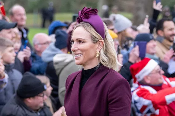 SANDRINGHAM, NORFOLK - DECEMBER 25: Zara Tindall attends the Christmas Morning Service at St Mary Magdalene Church on December 25, 2024 in Sandringham, Norfolk. (Photo by Mark Cuthbert/UK Press via Getty Images)