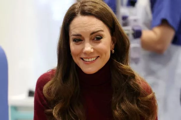 LONDON, ENGLAND - JANUARY 14: Catherine, Princess of Wales during a visit to The Royal Marsden Hospital on January 14, 2025 in London, England. The Prince and Princess of Wales have today become Joint Patrons of The Royal Marsden NHS Foundation Trust following a visit by Her Royal Highness to the hospitalâ€TMs Chelsea site. The Princessâ€TM own personal cancer journey saw her receive treatment from The Royal Marsden. The Royal Marsden opened its doors in 1851 as the worldâ€TMs first hospital dedicated to cancer diagnosis, treatment, research and education. (Photo by Chris Jackson/Getty Images)