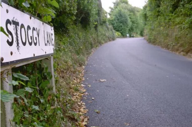 Stoggy Lane pictured in 2001