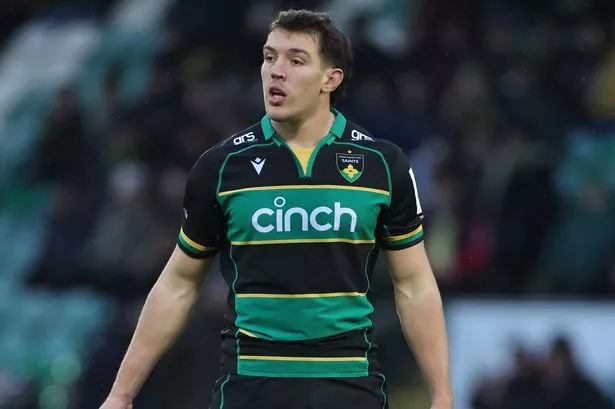 Tom Lockett of Northampton Saints