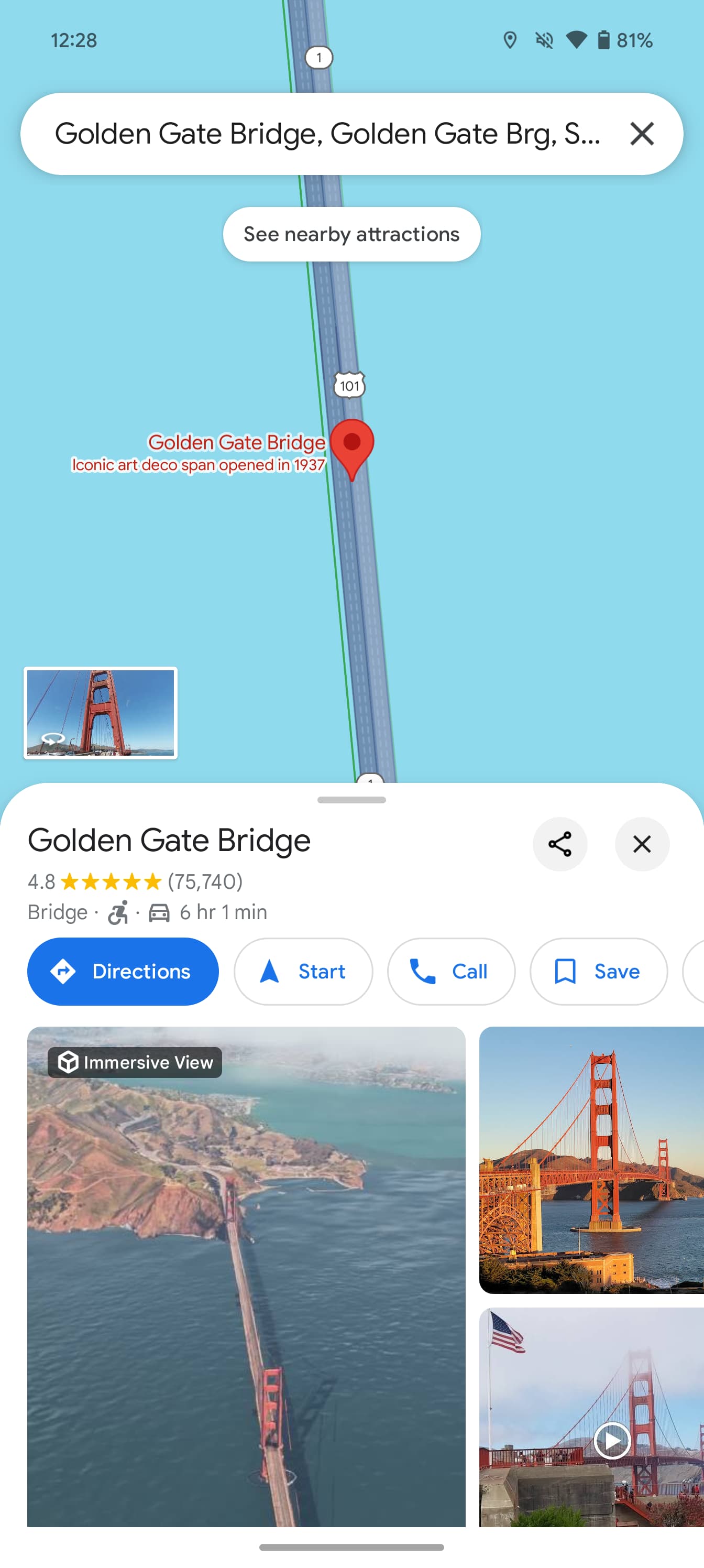 Google Maps Android redesign