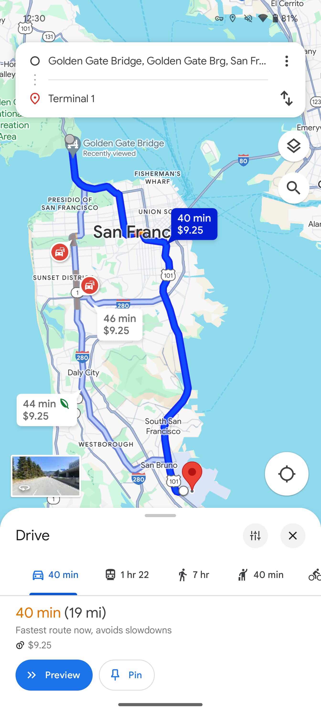 Google Maps Android redesign