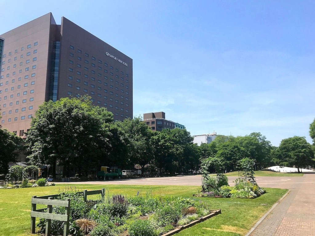 酒店旁邊是景點大通公園。