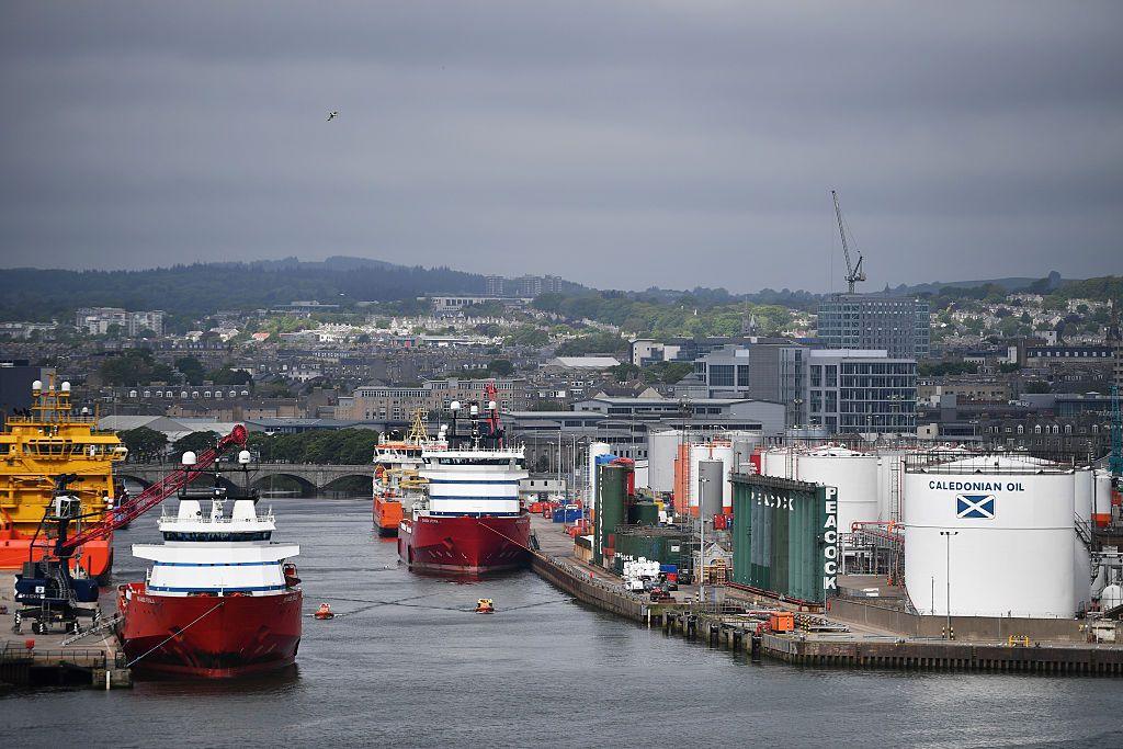 Ships harboured in Aberdeen