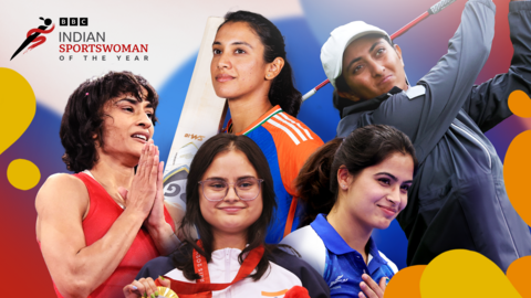 Nominees for BBC Indian Sportswoman of the Year award