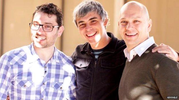 Larry Page and Tony Fadell