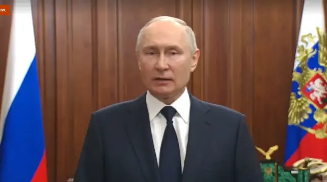 Putin speaks on state TV