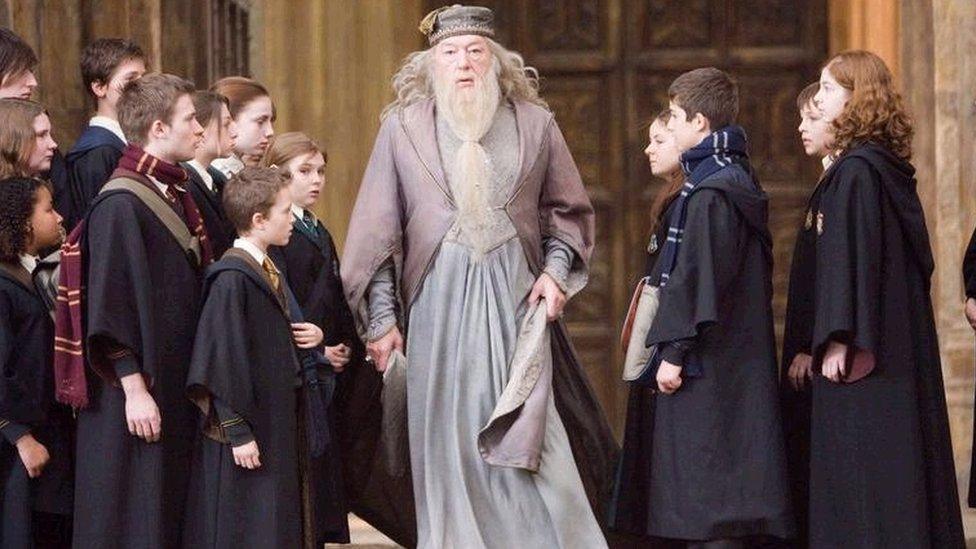 Michael Gambon as Albus Dumbledore in Harry Potter & the Order of the Phoenix