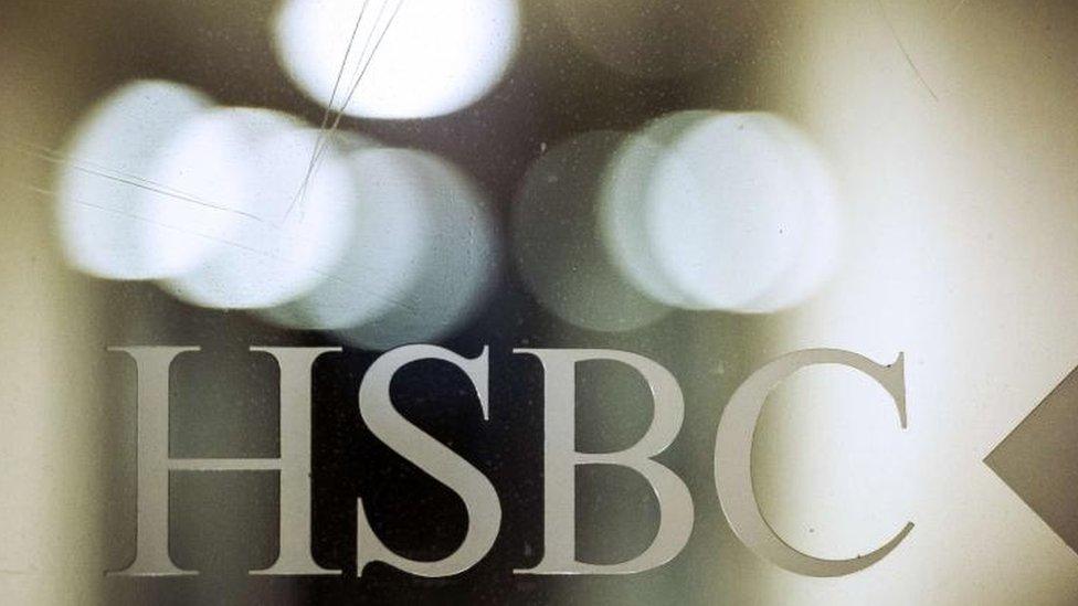 HSBC sign