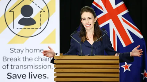 Alamy Even as women leaders such as New Zealand's Jacinda Ardern have won plaudits for their pandemic leadership, many still face sexism and criticism (Credit: Alamy)