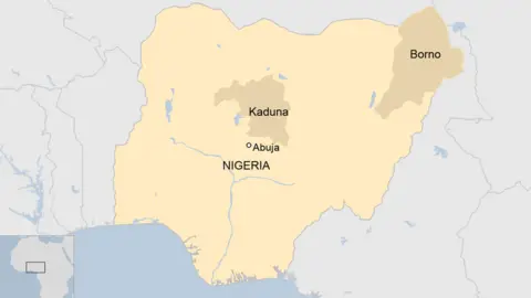 Map of Nigeria