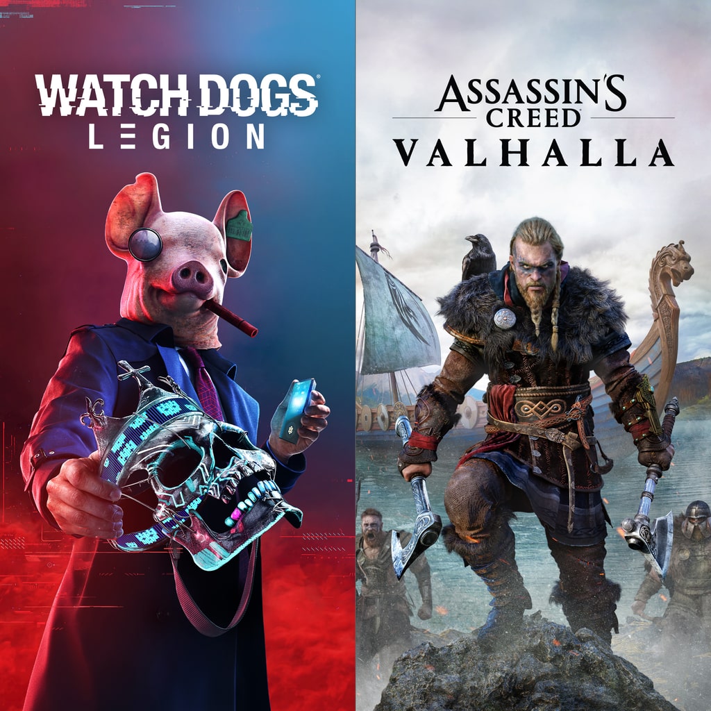 Assassin's Creed Valhalla + Watch Dogs: Legion-paket