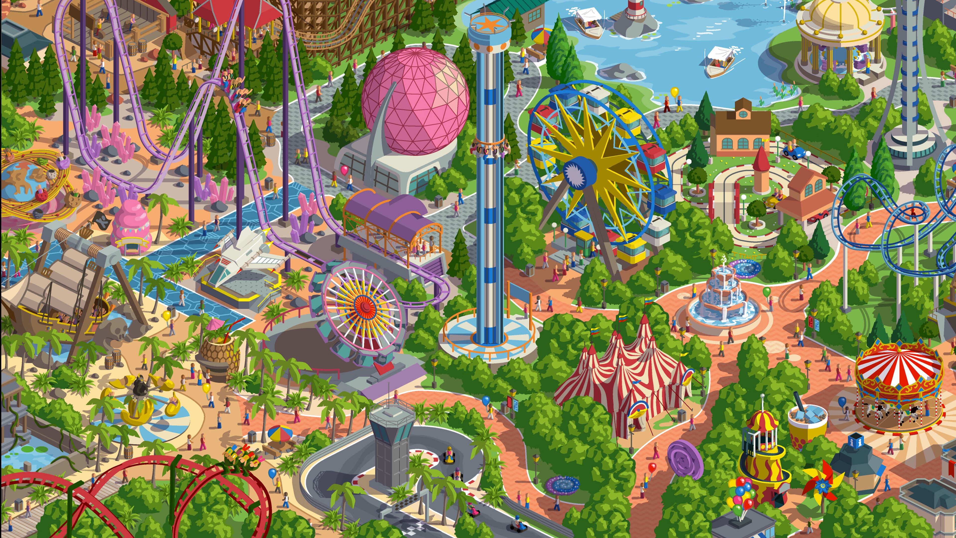 RollerCoaster Tycoon Adventures Deluxe (英文)