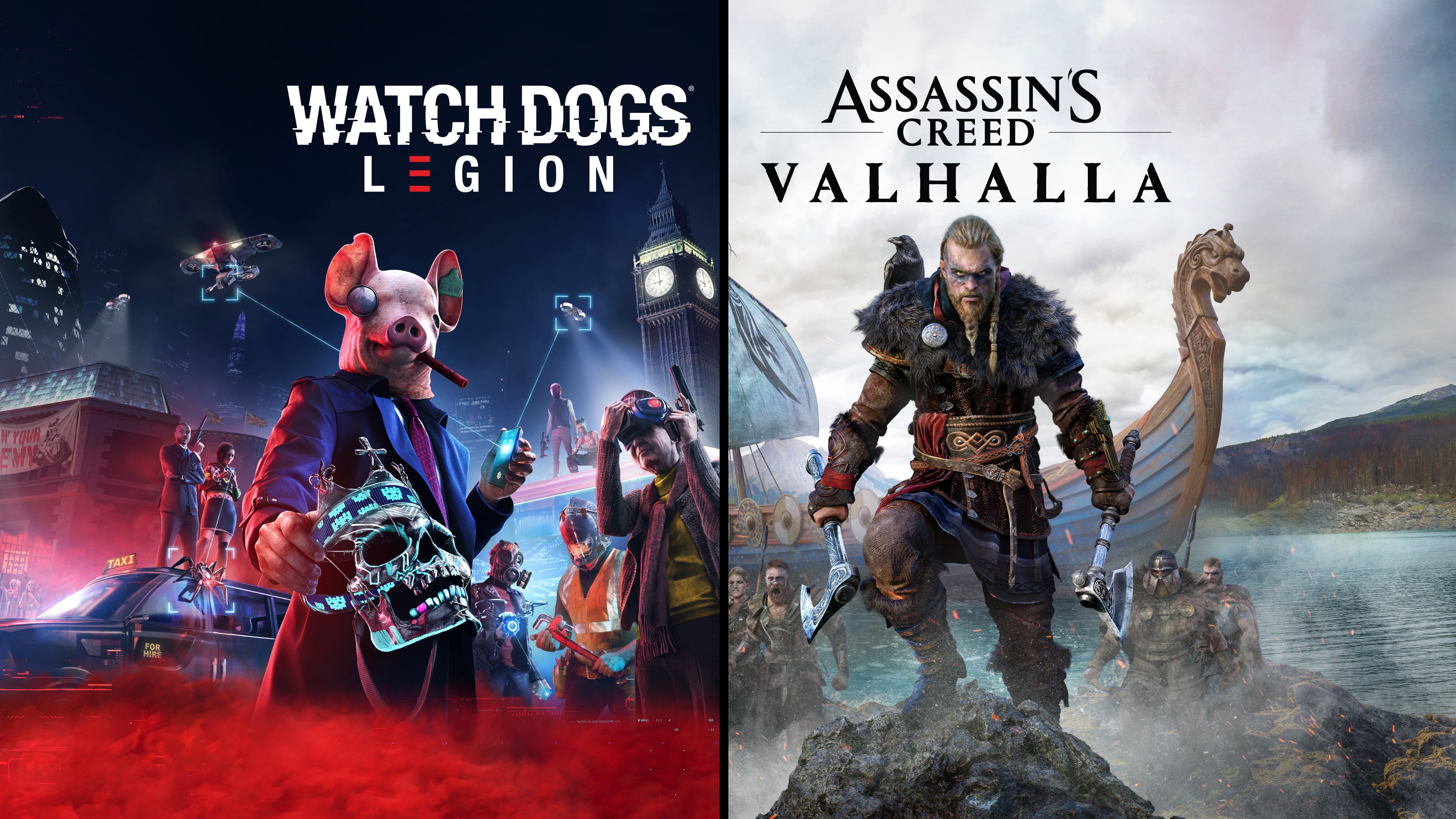 Assassin’s Creed® Valhalla + Watch Dogs®: Legion Bundle