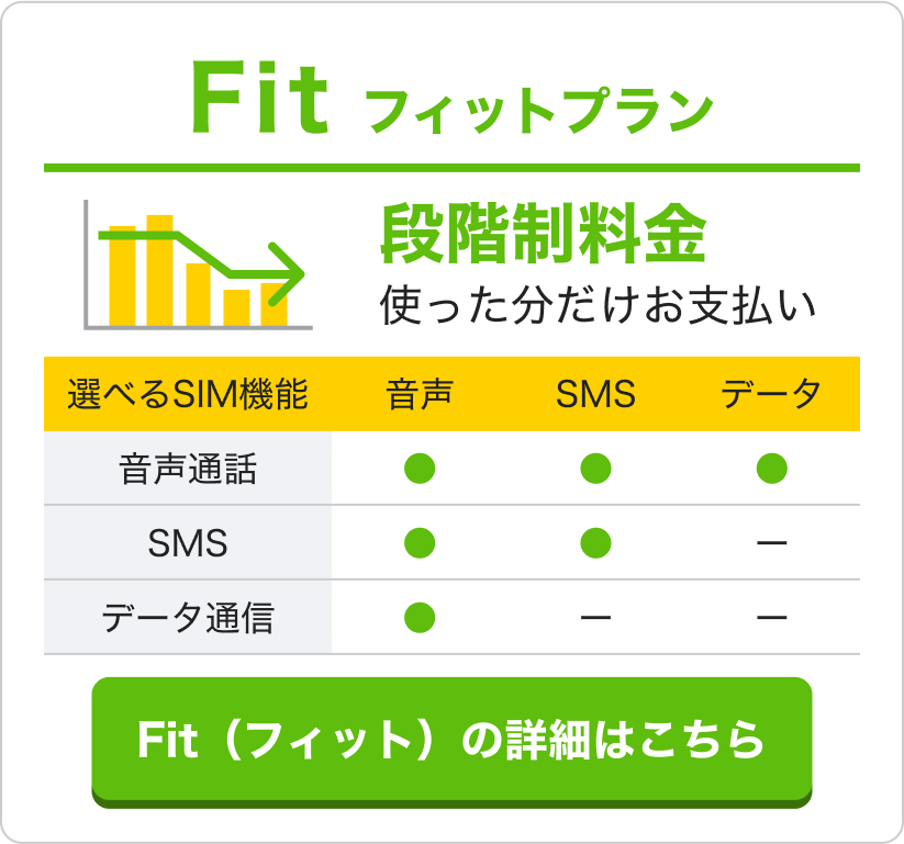 段階制料金プランFit