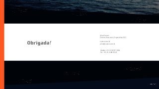 E aí,
Pronto para nadar com os tubarões?
Descubra como podemos ajudar seu negócio.
Aline Soares
Diretora Executiva / Especialista SEO
canzar.com.br
aline@canzar.com.br
Mobile: +55 21 96747-3664
Tel.: +55 21 4108-9018
 